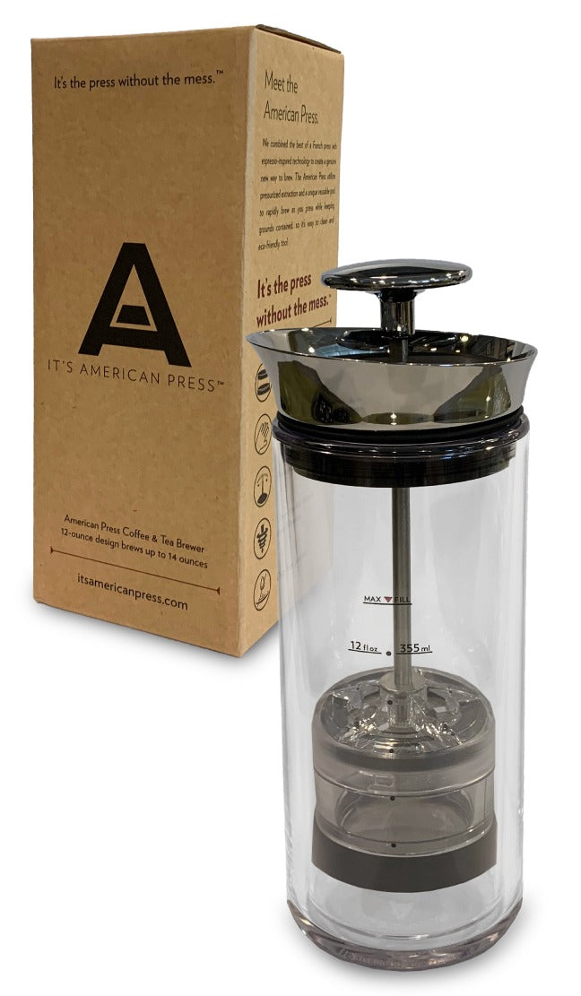 American Press Coffee and Tea Brewer Flat White Specialty Coffee Qatar